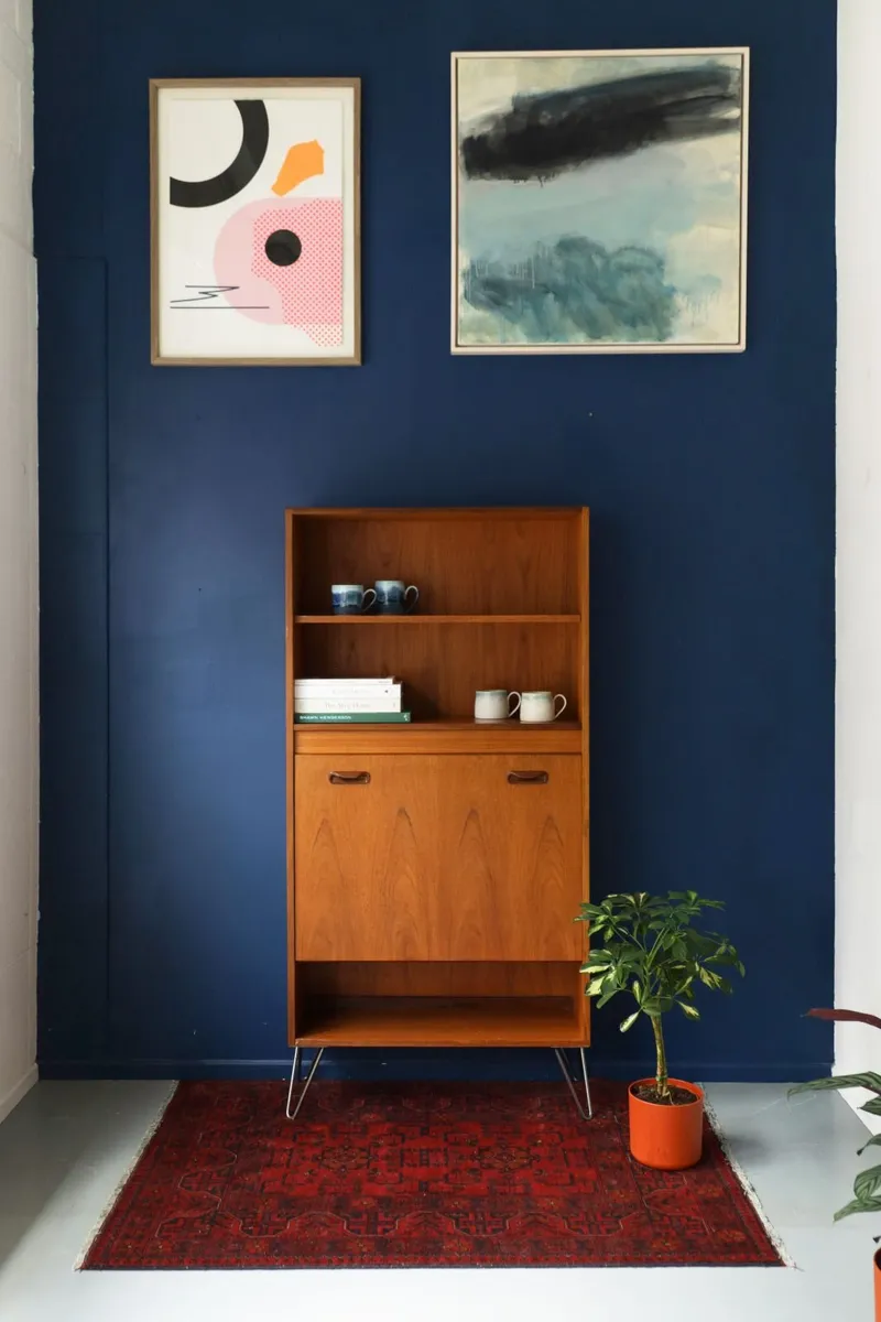 Mid Century Teak Drink Storage Unit - Image 1