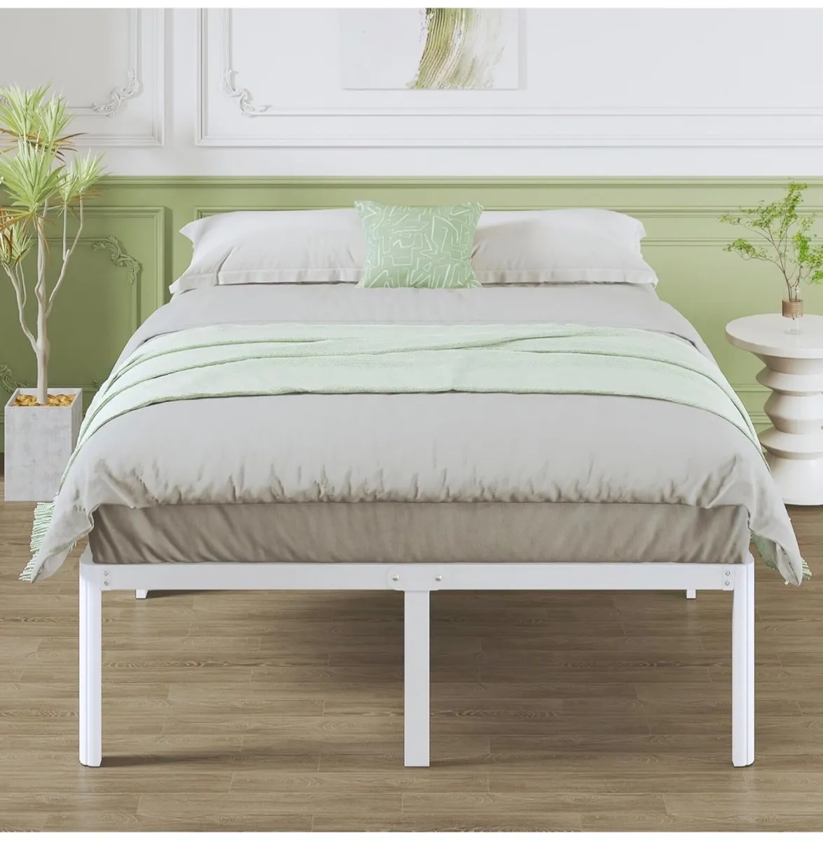 Super King Bed Frame 46 cm High with Rounded Corne - Image 3