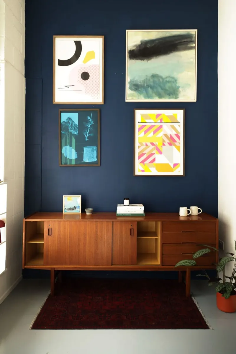 Danish Mid Century Slider Sideboard - Image 1