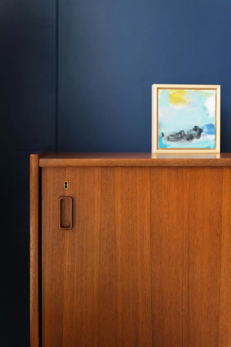 Danish Mid Century Slider Sideboard - Image 4