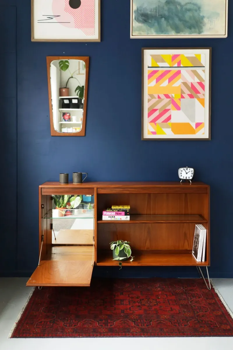 G plan Form 5 Cocktail Cabinet - Image 1