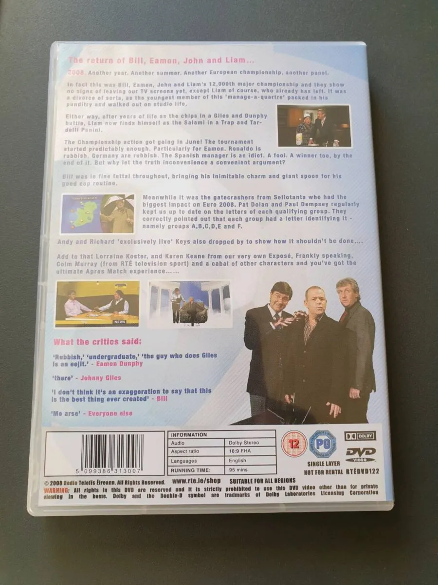 Apres Match DVD The Best of 2008 RTE Soccer - Image 2