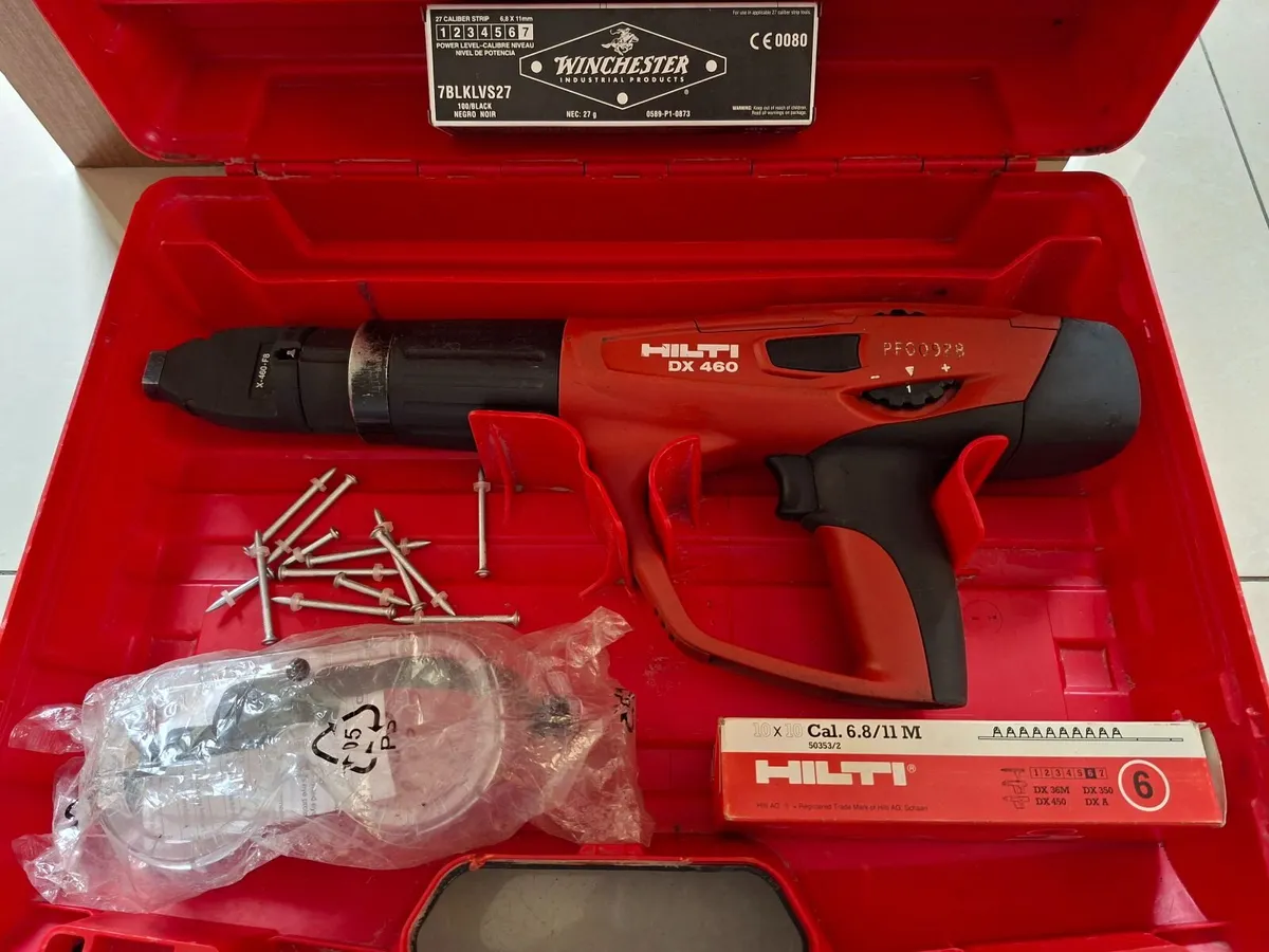 Hilti DX 460 F8 Powder-actuated tool "Serviced" - Image 1