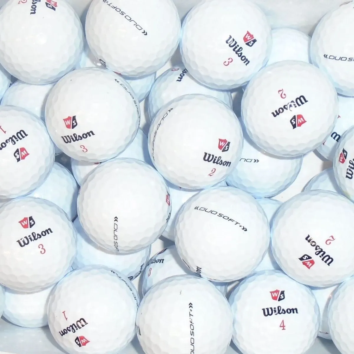 Wilson Staff DUO Soft Lake Golf Balls - 100 Balls