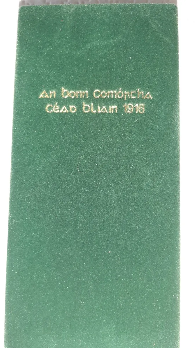 1916 Commemorative Medal   ;   in case , - Image 3