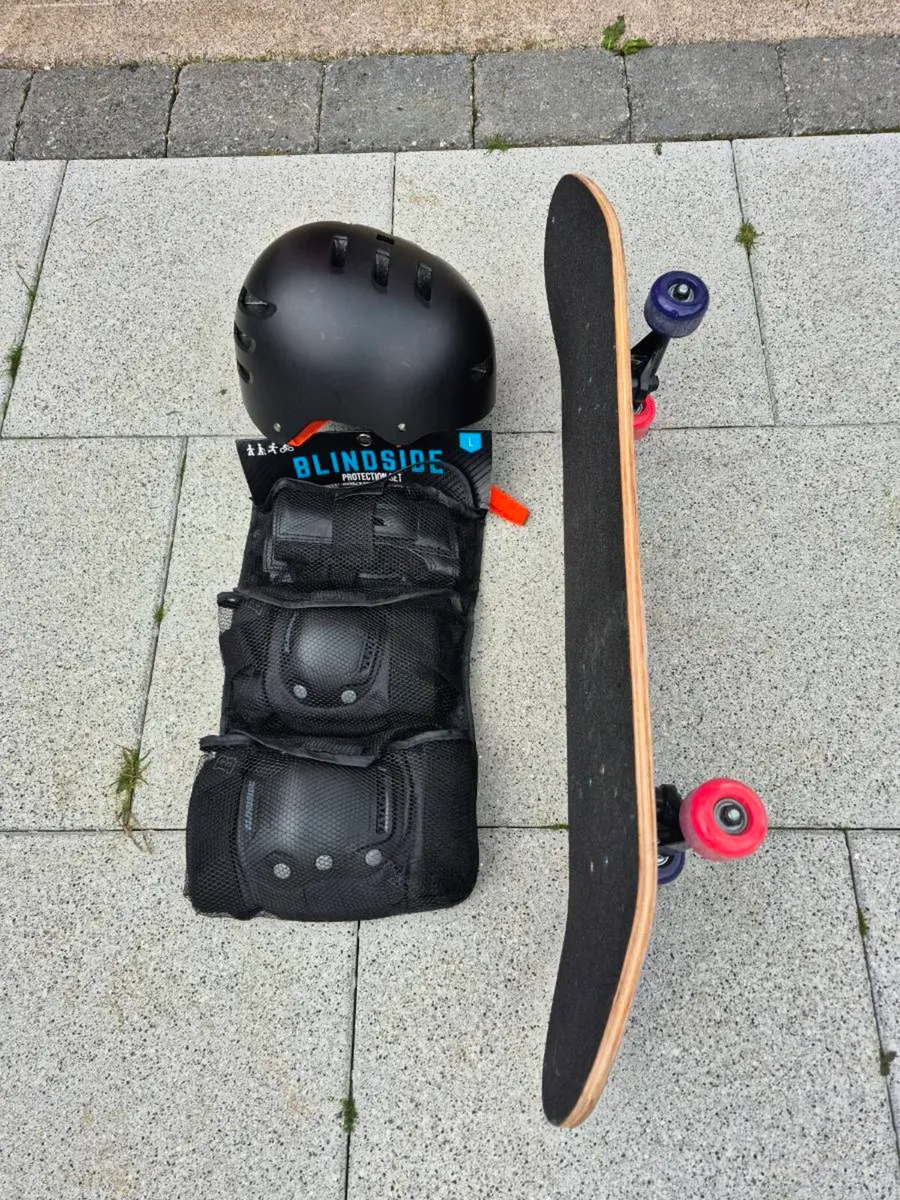 Skate board and safety set - Image 2