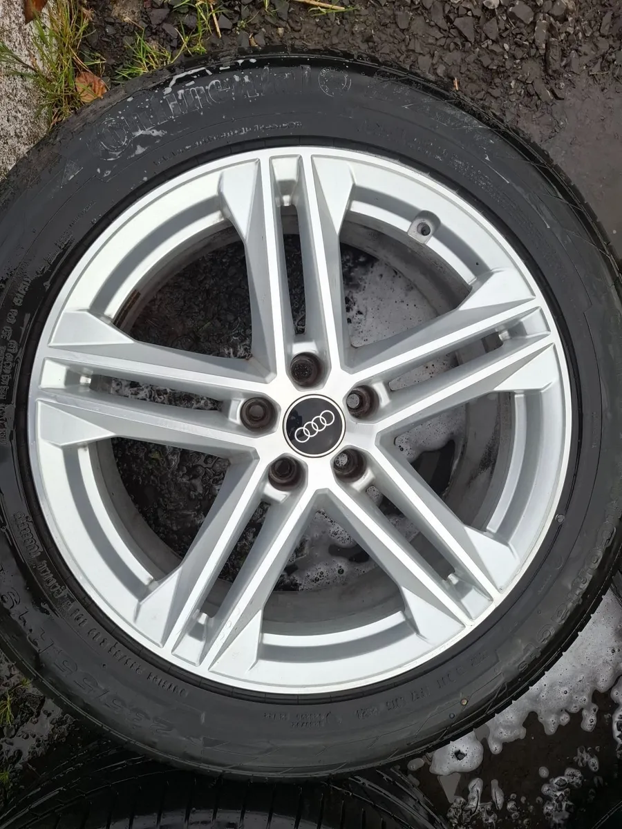 19" Genuine Audi Q5 S Line Alloys with tyres - Image 1
