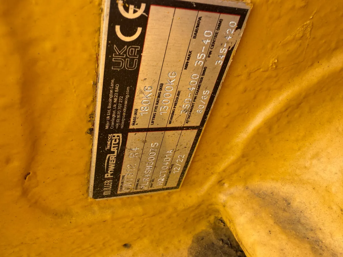 Fresh Miller hydraulic  Quick hitch 65mm  pin - Image 4