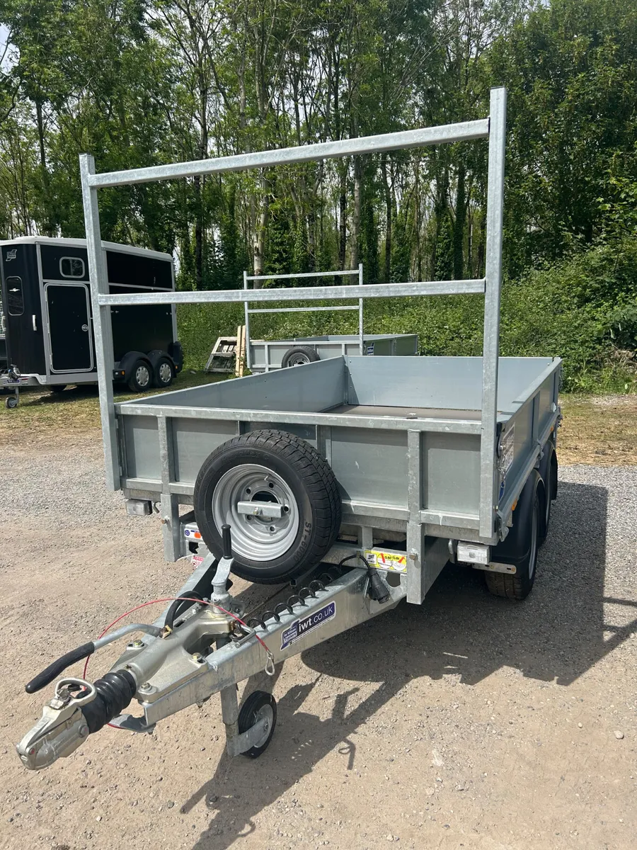 New Ifor Williams 8x5 Dropside/ Flatbed Trailer - Image 3
