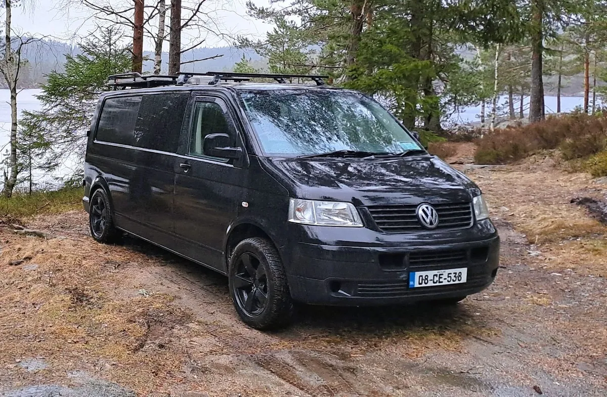 08 VW T5 2.5 TDI 6SPEED LWB Transporter campervan - Image 1