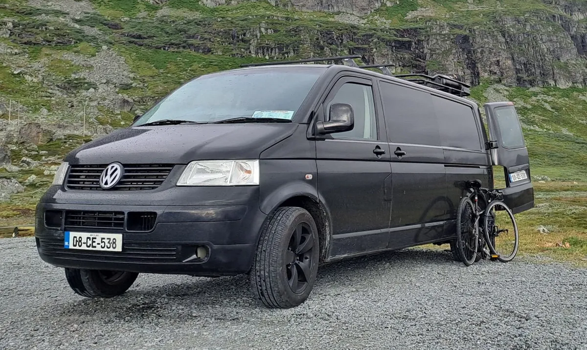 08 VW T5 2.5 TDI 6SPEED LWB Transporter campervan - Image 2