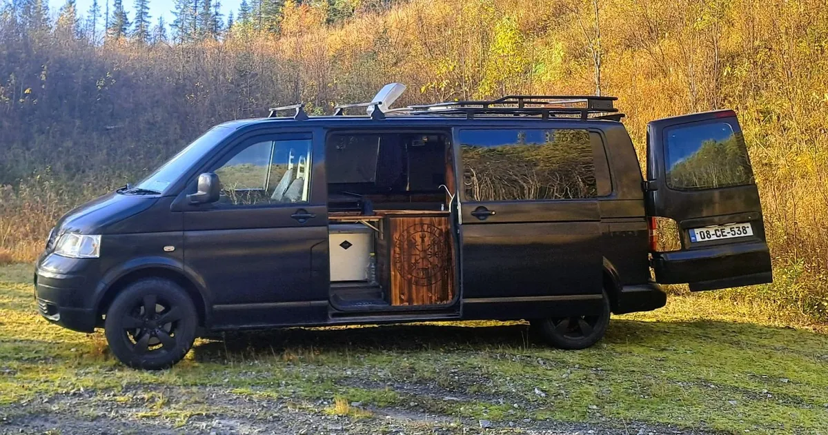 08 VW T5 2.5 TDI 6SPEED LWB Transporter campervan - Image 3