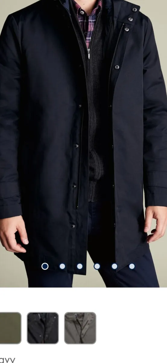 New Gant Gents 3in1 navy jacket/coat Large. - Image 3