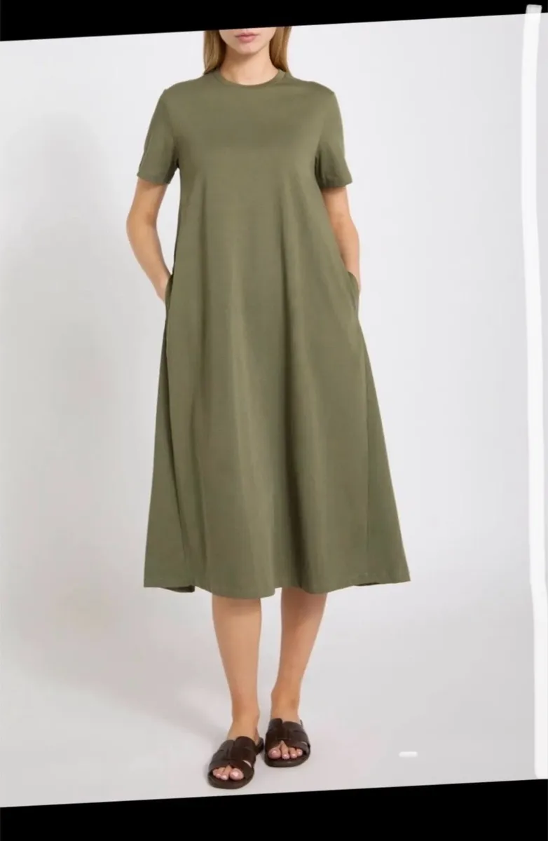 NEW Relaxed T-shirt Dress: Small - Image 1