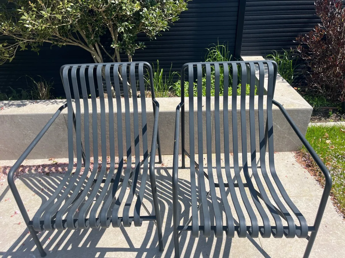 Garden lounger x 2 (Hay) - Image 3