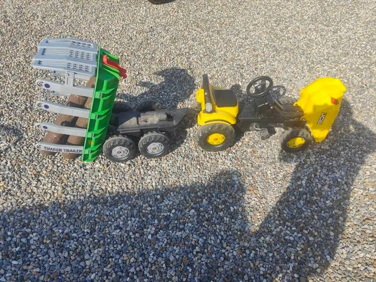 JCB Kids dumper (rolly toys) - Image 1