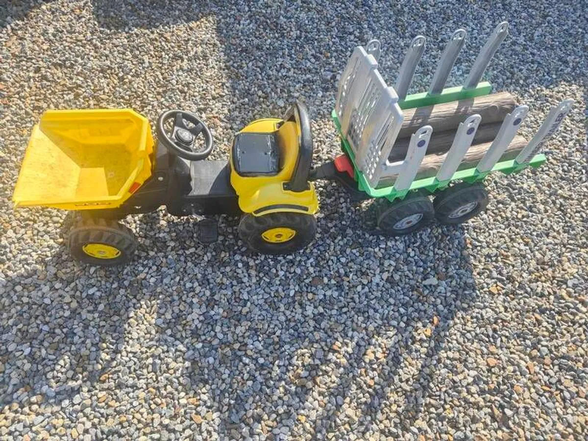 JCB Kids dumper (rolly toys) - Image 3