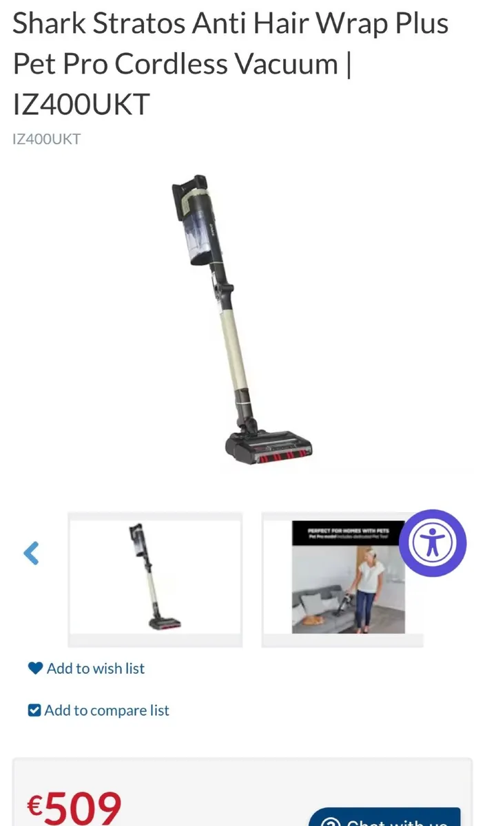 Shark hoover