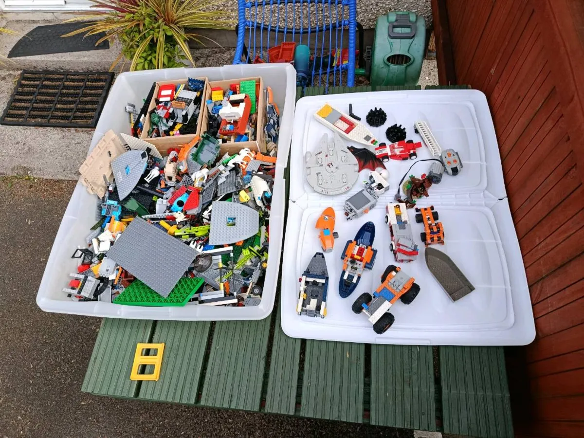 Box of Legos - Image 1