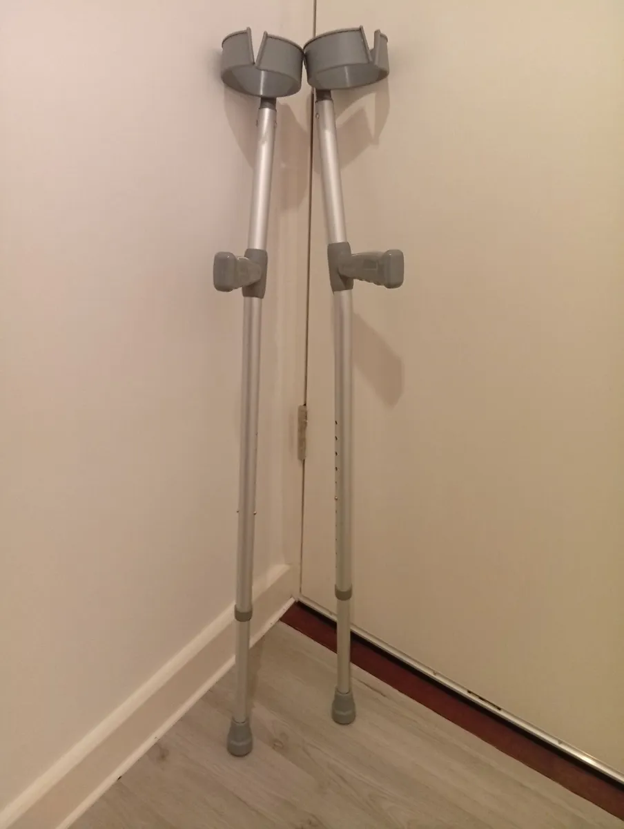Brand New Adjustable Crutches Pair - Image 1