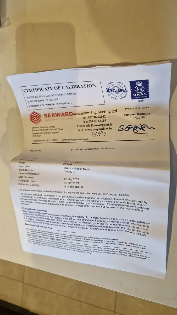 Seaward PV 150+ complete testing kit - Image 3