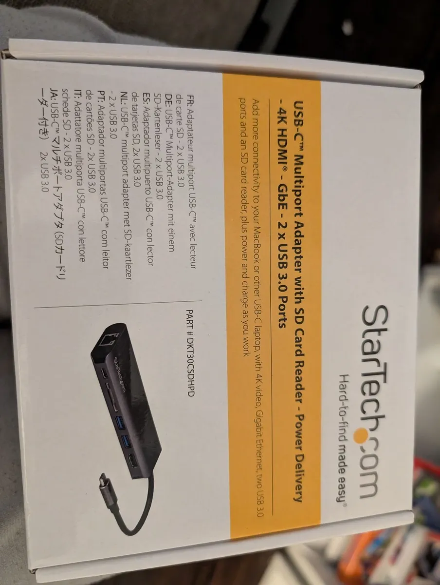 USB-C Multiport Adapter (StarTech) – Brand New