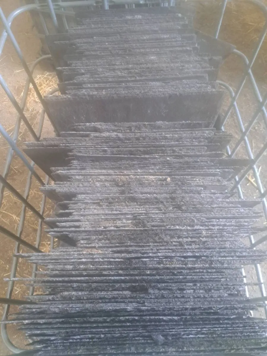 450 qty 30 inch Random Reclaimed Bangor Blue Slate - Image 2