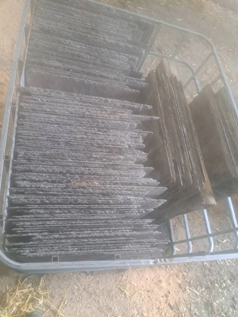 450 qty 30 inch Random Reclaimed Bangor Blue Slate - Image 1