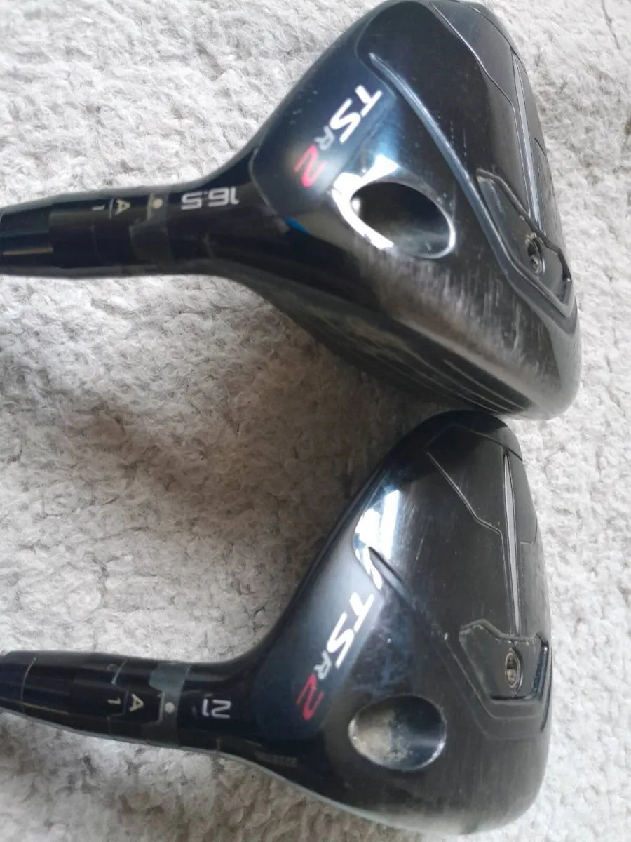 Titleist TSr2 4-wood and 7-wood - Image 1