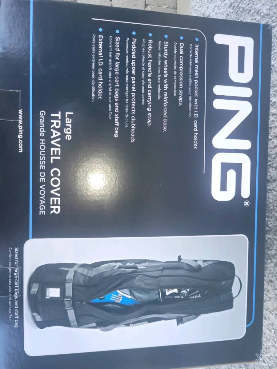 Ping Golf Travel Bag Cover - Image 3