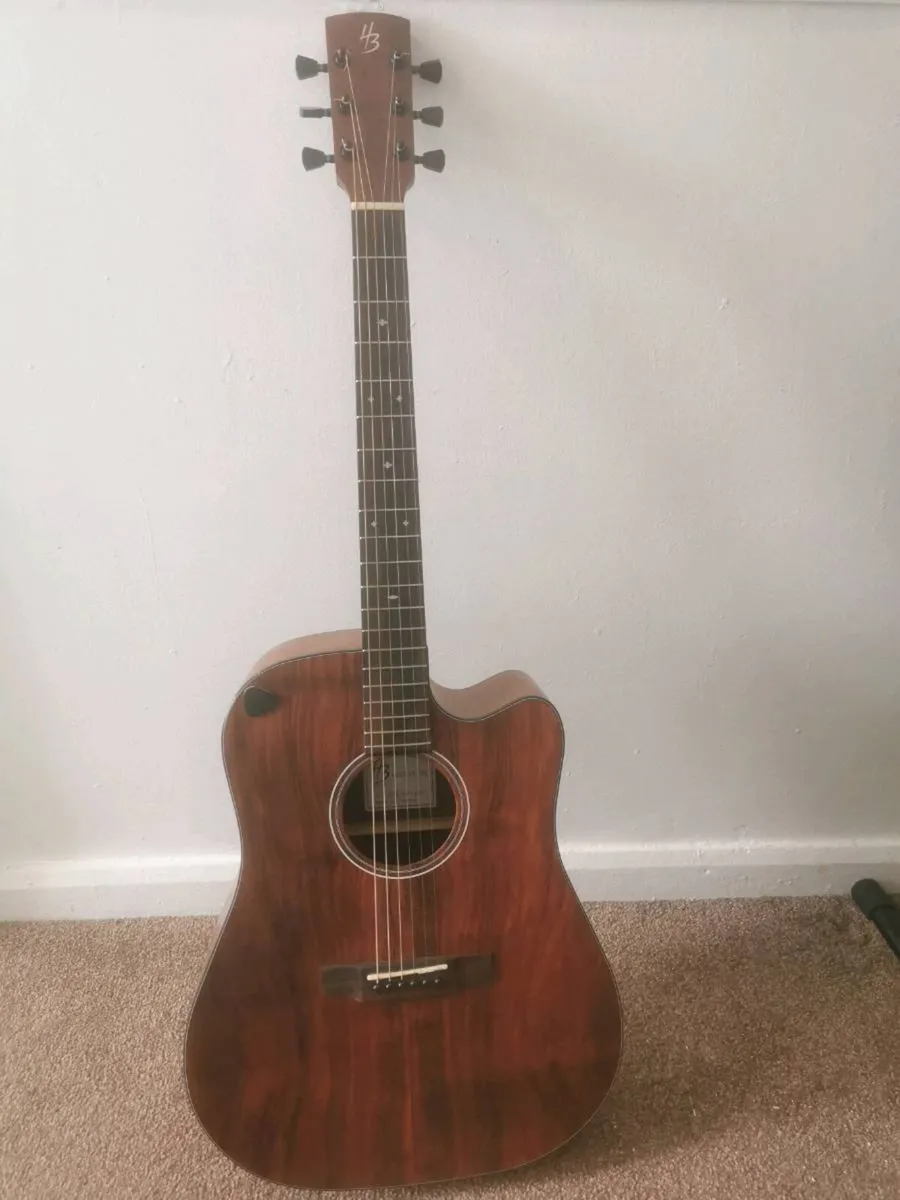 HB Custom Lone Acoustic Guitar EV - Image 1