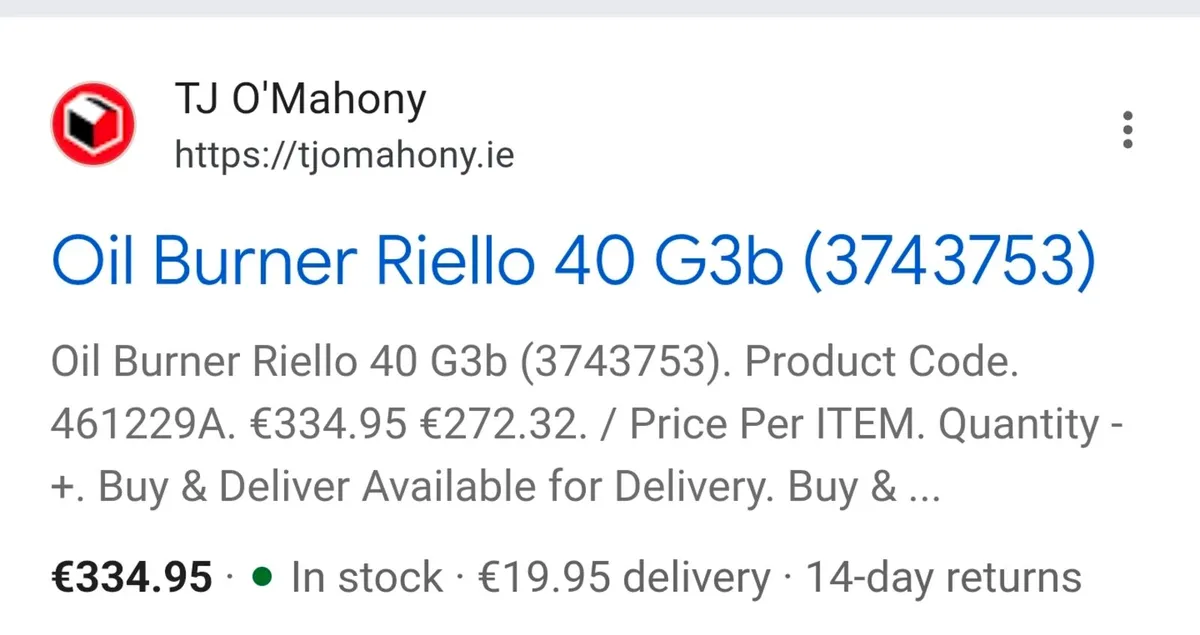 Oil burner riello 40 G3B - Image 3