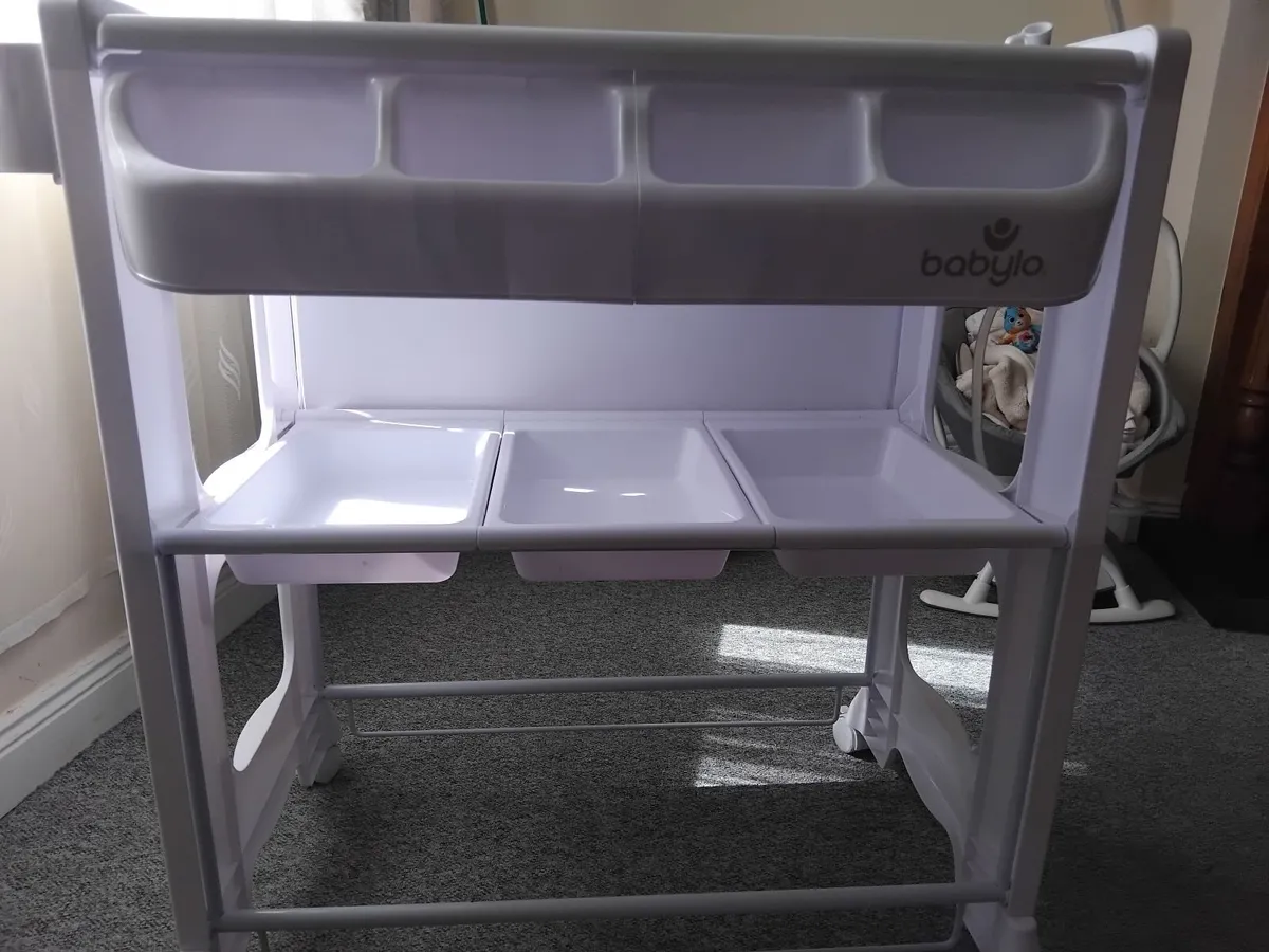 Babylo Bath and Baby Changing Table Koala Green - Image 3