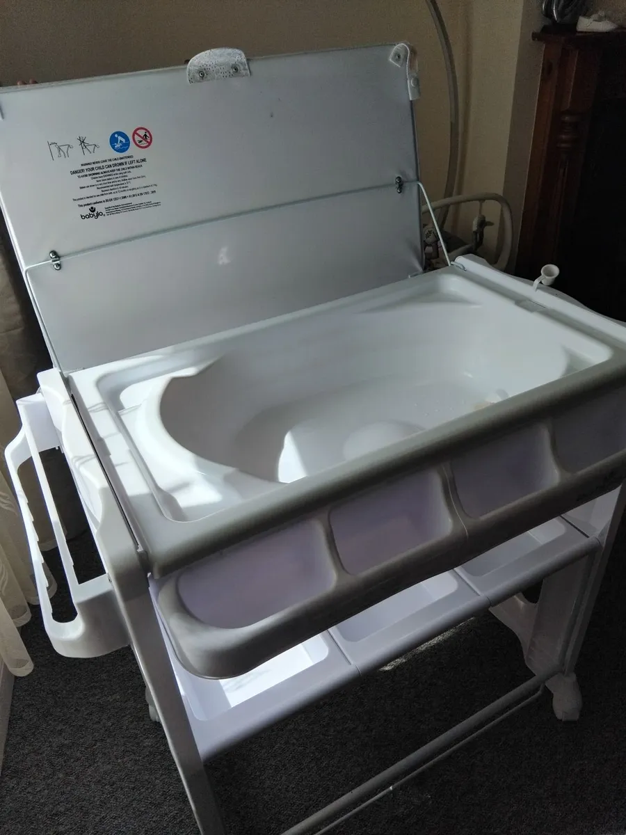 Babylo Bath and Baby Changing Table Koala Green - Image 4