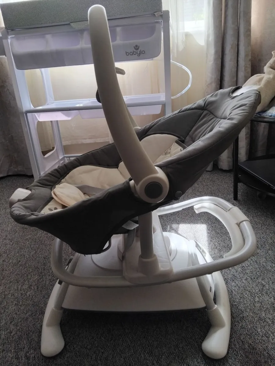 Joie Emeri 2-in-1 Baby Swing and Rocker Fern - Image 1