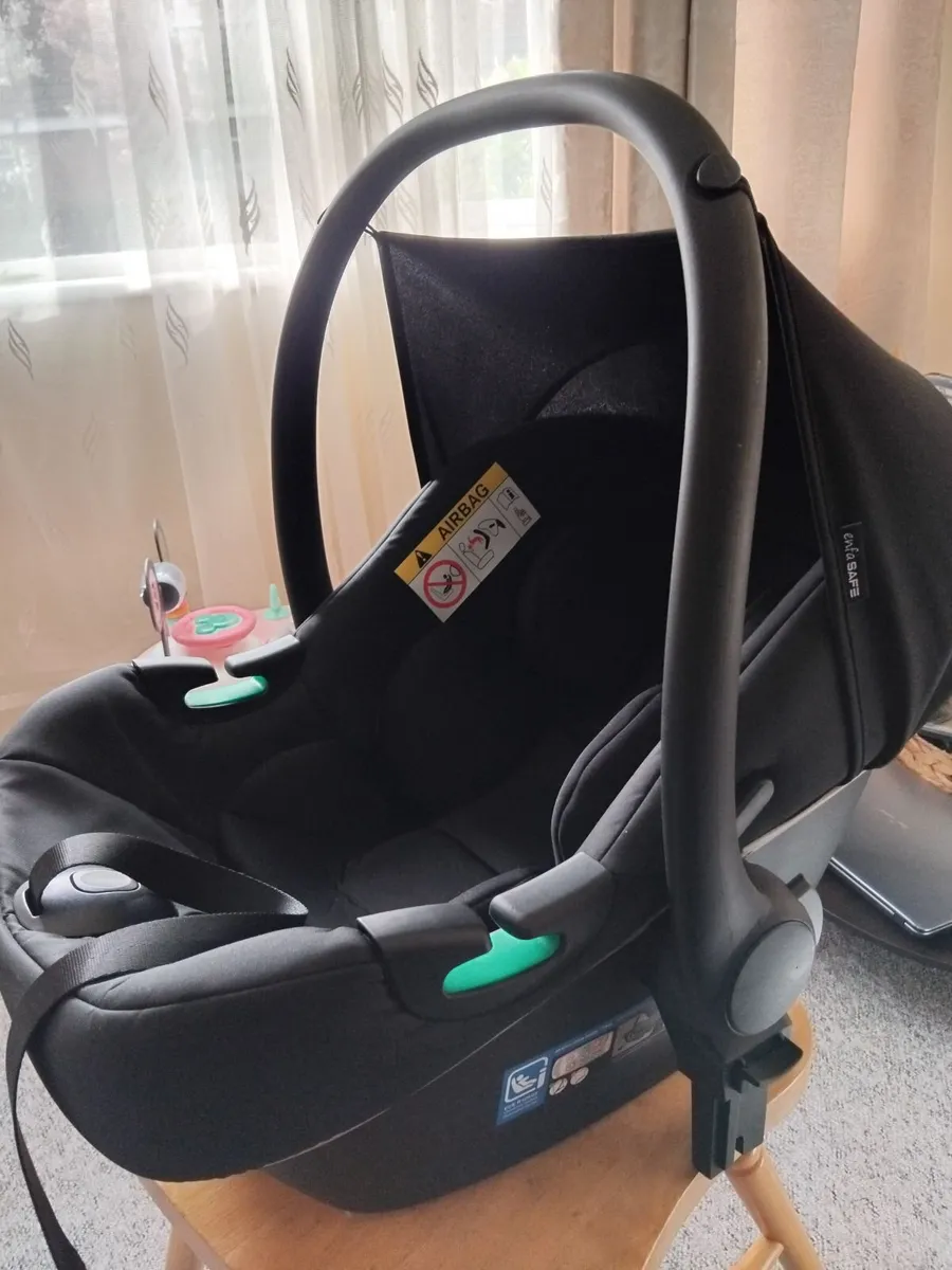 EnfaSafe Belt-Fitted Car Seat Black - Image 2
