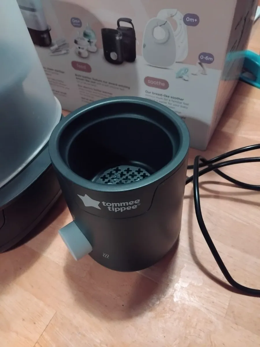 Tommee Tippee Electric Steam Steriliser and Bottle - Image 1