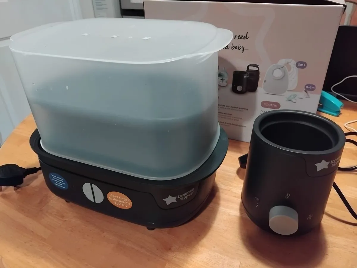 Tommee Tippee Electric Steam Steriliser and Bottle - Image 2