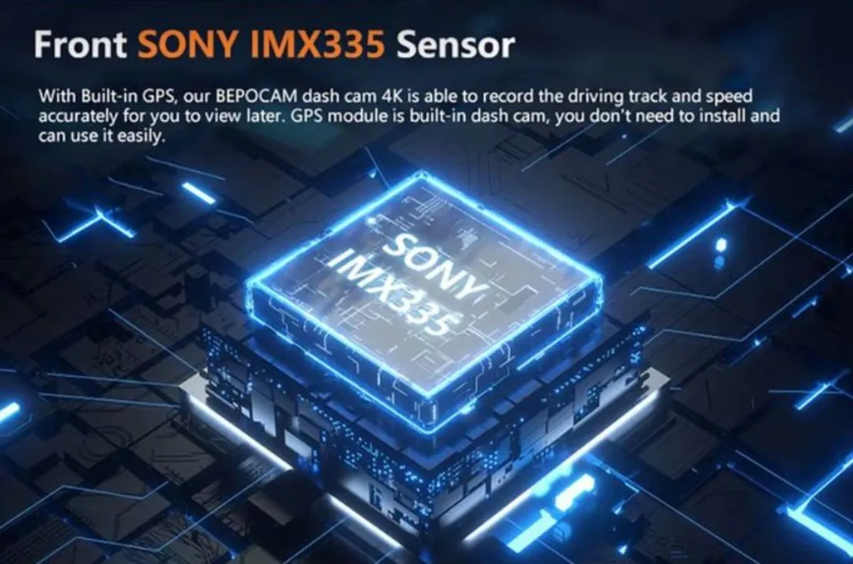 3 Lens 4K Dash Cam. - Image 3