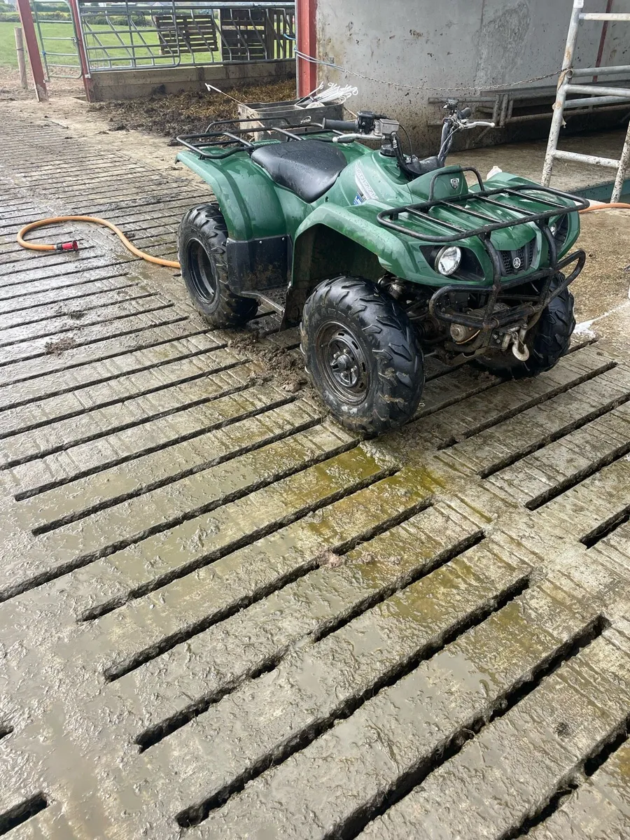 Yamaha 350 grizzly quad - Image 2