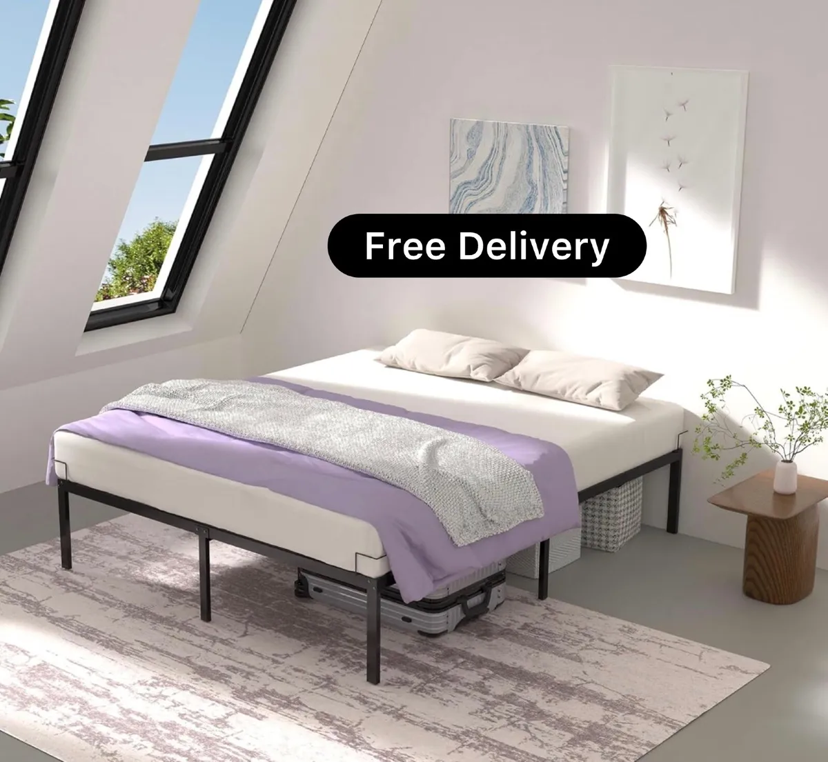Super King Size Bed Frame 180 x 200 cm - Sturdy Me - Image 1