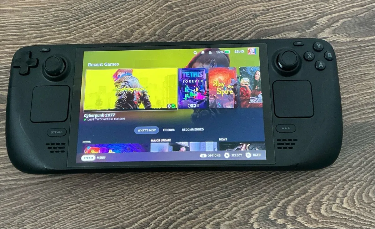 Steamdeck oled,black,512gb with access - Image 2