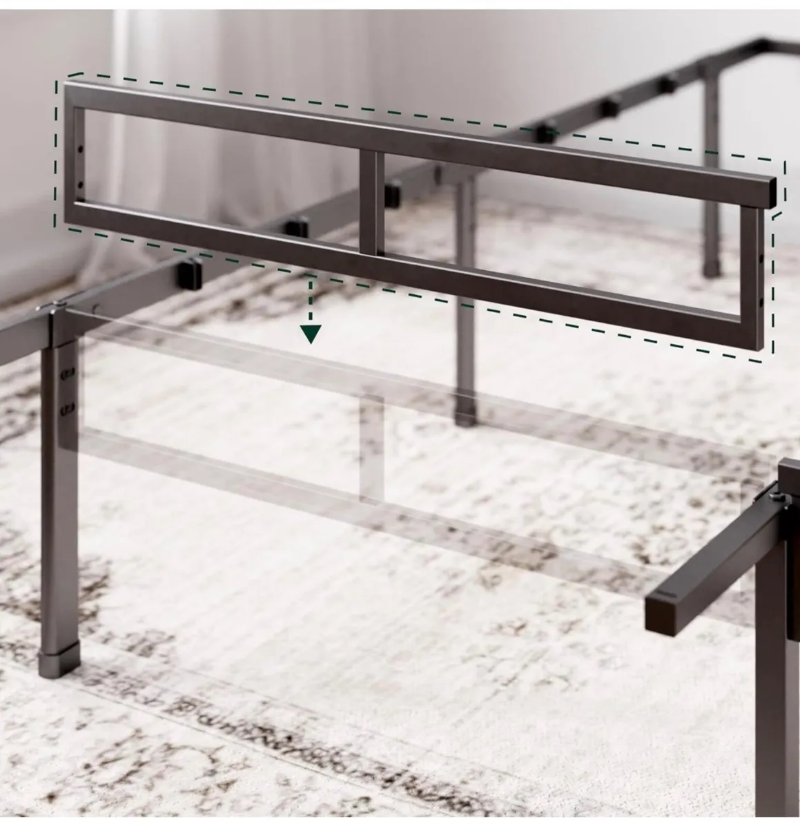 Super King Bed frame - Bed 180x200 cm - 36cm Heigh - Image 3