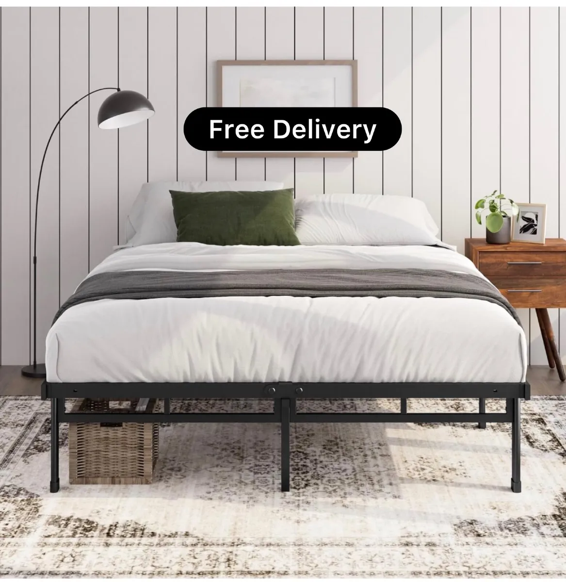 Super King Bed frame - Bed 180x200 cm - 36cm Heigh - Image 1