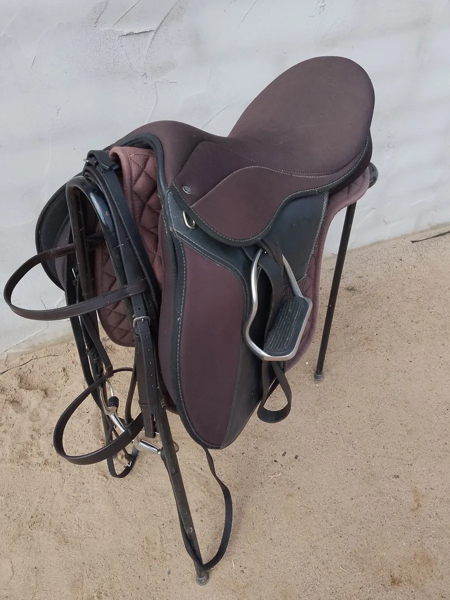 Horse Saddle  and Bridle - Image 2