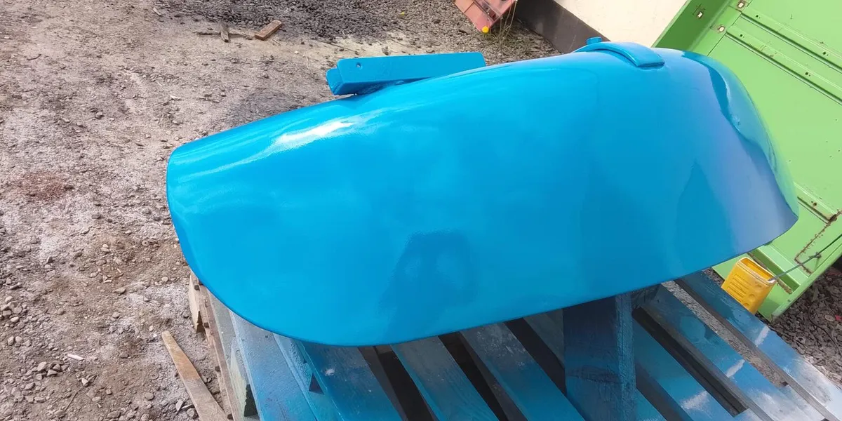 Extra wide Fordson Major Mudguards - Image 2