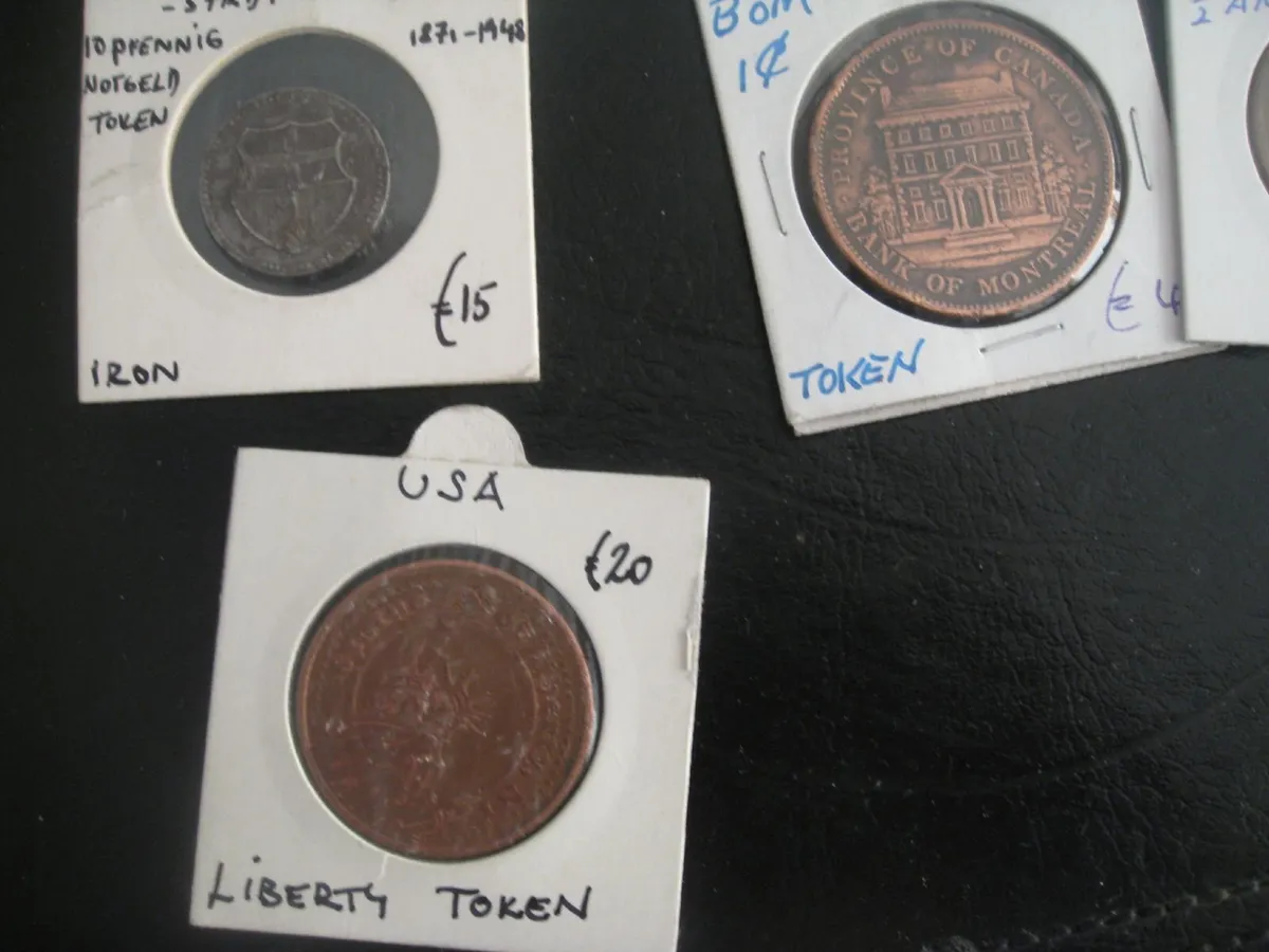 World Token Coins - Various Prices - Image 4