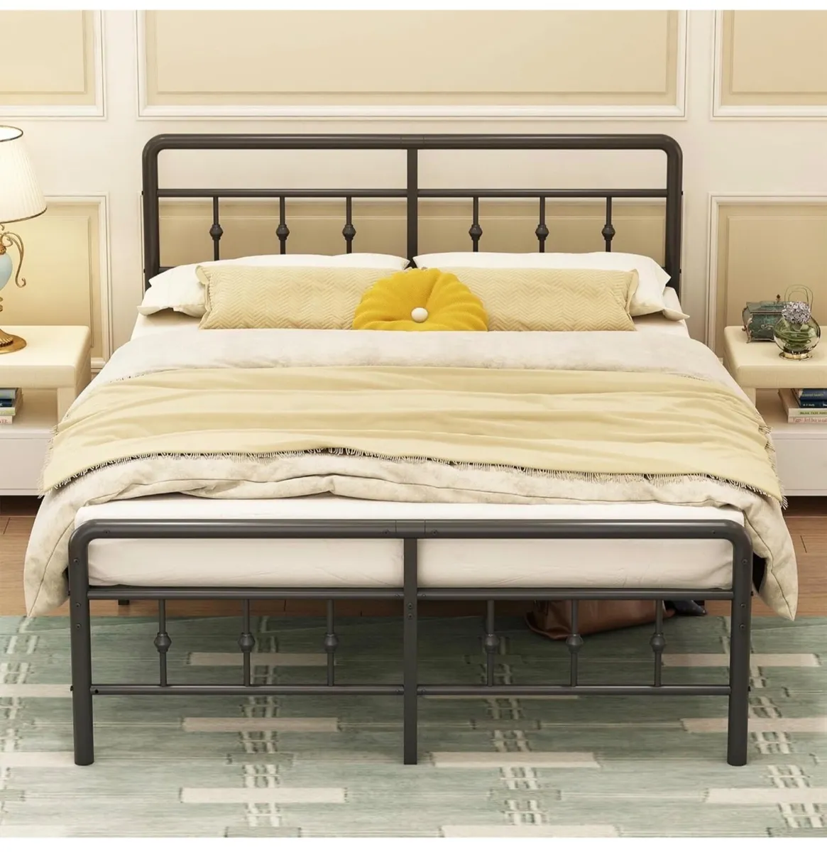 Super King Bed Frame 6ft with Headboard and Footbo - Image 1