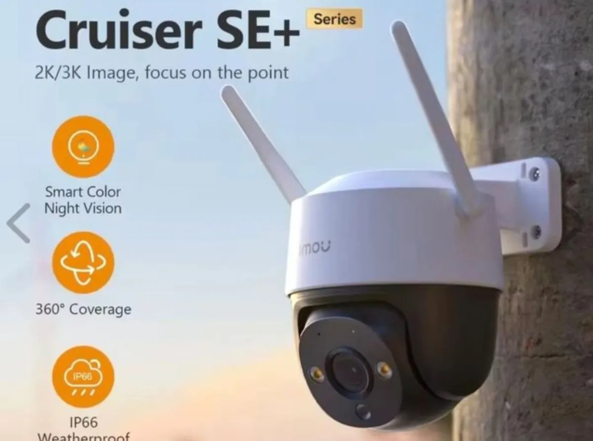 5MP-360 cctv + 128Gb card. - Image 1