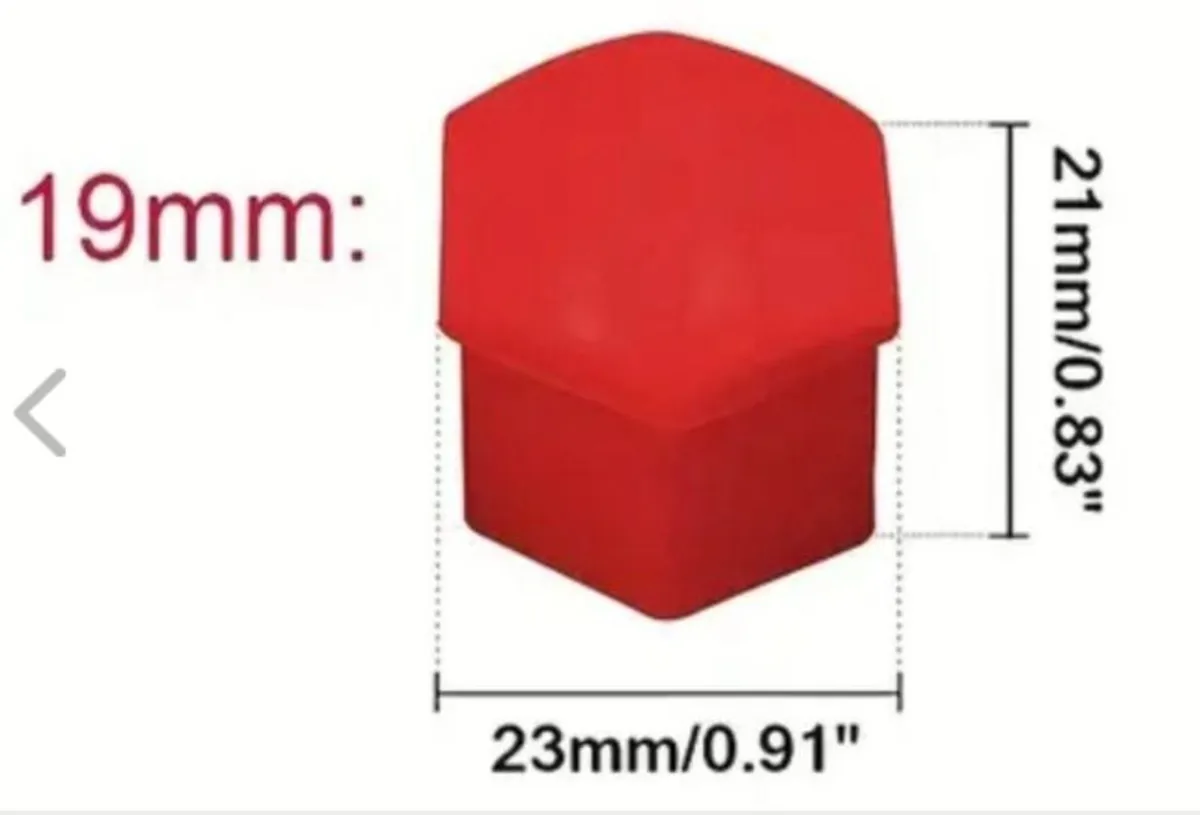 Wheel bolts screw caps. - Image 2